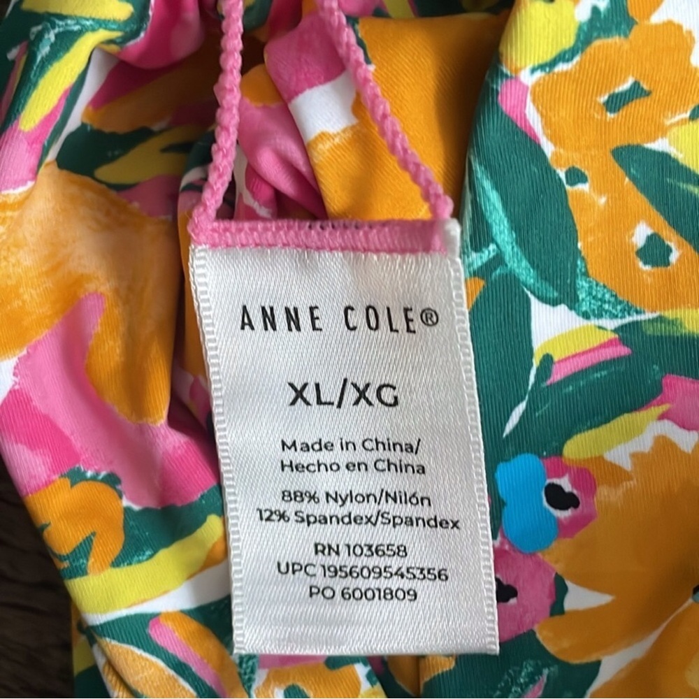 Anne Cole 3-way Convertible ‘Sunshine Floral’ Print Bottom - Picture 9 of 13